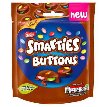 Nestle Smarties Buttons Pouch