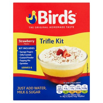 Birds Strawberry Trifle Mix