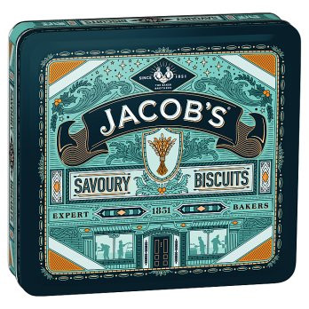 Jacobs  Biscuits For Cheese Heritage Tin