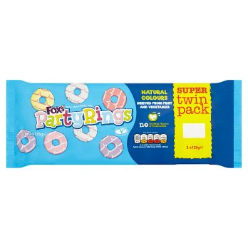 Foxs Party Rings - Value Double Pack