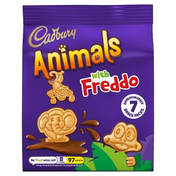 Cadbury Animals 7 Bag Multi Pack