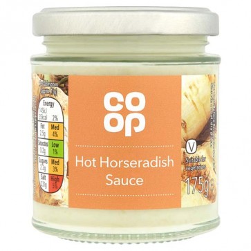 Co Op Hot Horseradish Sauce