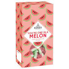 Bond's One In A Melon Gummies Box