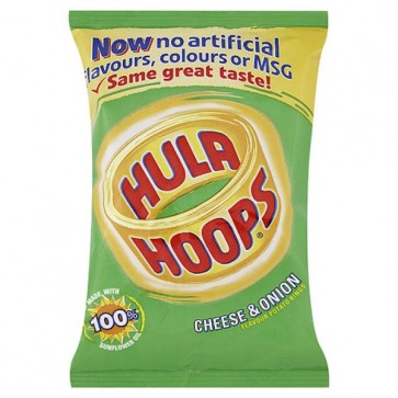 Hula Hoops Cheese & Onion Crisp