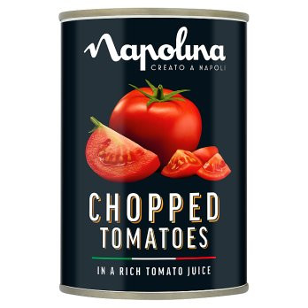 Napolina Chopped Tomatoes In Rich Juice