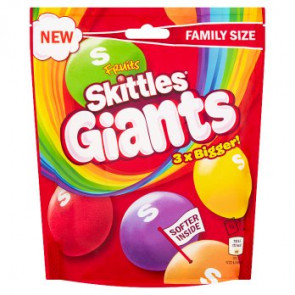 Skittles Fruit Giants Pouch