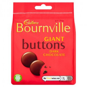 Cadbury Bournville Dark Giant Buttons