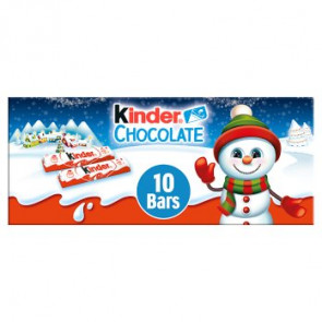 Kinder Mini Chocolate Bars 10pk