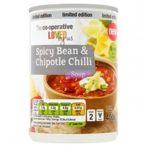 Co Op Spicy Bean Chipotle Chilli Soup