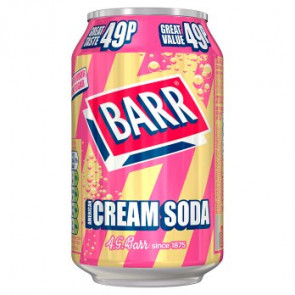Barr Cream Soda Can