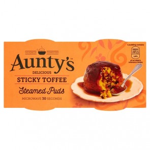 Auntys Sticky Toffee Pudding Duo