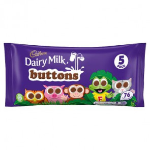 Cadbury Dairy Milk Chocolate Buttons 5pk