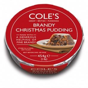 Cole's Brandy Christmas Pudding