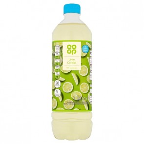 Co Op Lime Cordial