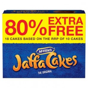 McVities Jaffa Cakes - 80% FREE BONUS PACK