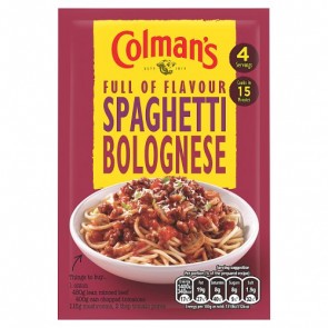 Colman's Spaghetti BologneseSauce Mix